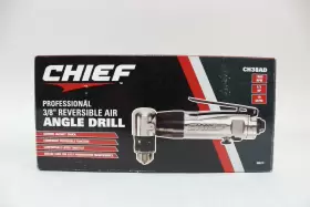 Chief Ch38ad Pneumatic 3/8 Inch Professional Reversible Air Angle Drill -