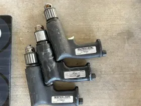 Ingersoll Rand 728j4a1 Pistol Grip Pneumatic Air Drill Keyed 1/4 Inch Chuck Lot 3 Ingersoll Rand 728j4a1 Pistol Grip Pneumatic Air Drill Keyed 1/4 Inch Chuck Lot 3