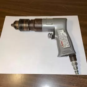 Ingersoll Rand 7802 Vintage Heavy Duty 3/8 Inch Pistol Grip Air Drill
