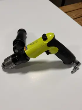 Snap-on 2126 Snap-on Pistol Grip Pneumatic/air Drill Yellow With Handle Snap-on 2126 Snap-on Pistol Grip Pneumatic/air Drill Yellow With Handle