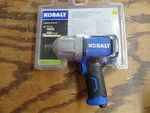 Kobalt Max Torque 1000-ft-lbs Impact Wrench / 1/2-inch 0840780 Sgy-air236. Fixed Price $72.95.