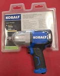 Kobalt 1/2" Max Torque Impact Wrench #0840780. Fixed Price $119.99.